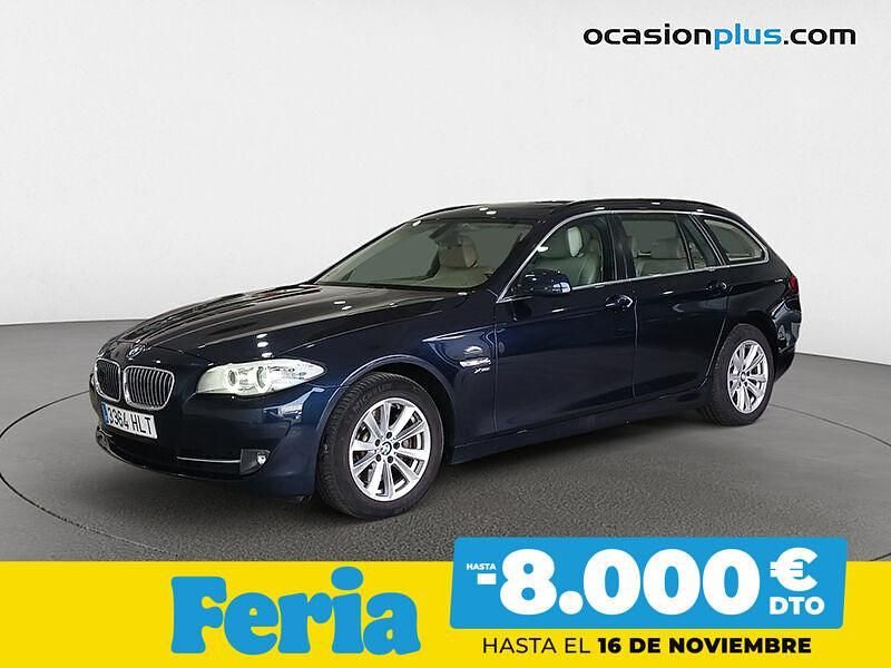 Azul Usado 2012 BMW 525 Familiar | 13.700 € (Precio justo) - Imagen 1/4