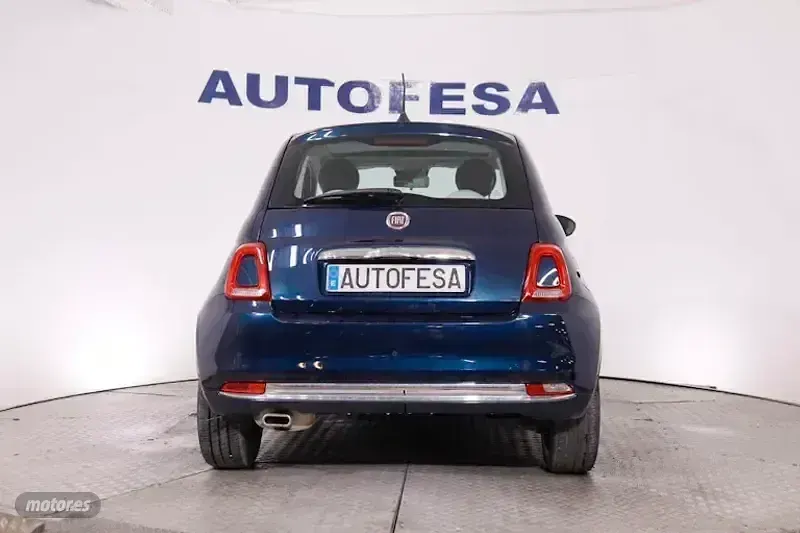 Usado Fiat 500 Lounge 69 CV (50 kW) 2019 Azul Utilitario