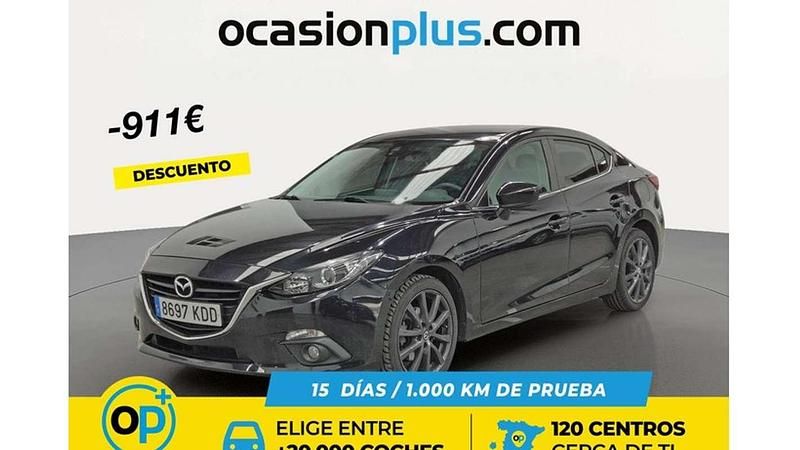 Usado Mazda 3 Style 105 CV (77 kW) 2017 Negro Utilitario