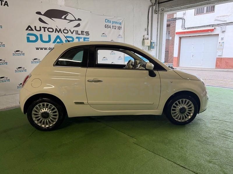 Usado Fiat 500 Lounge 69 CV (50 kW) 2010 Blanco Berlina