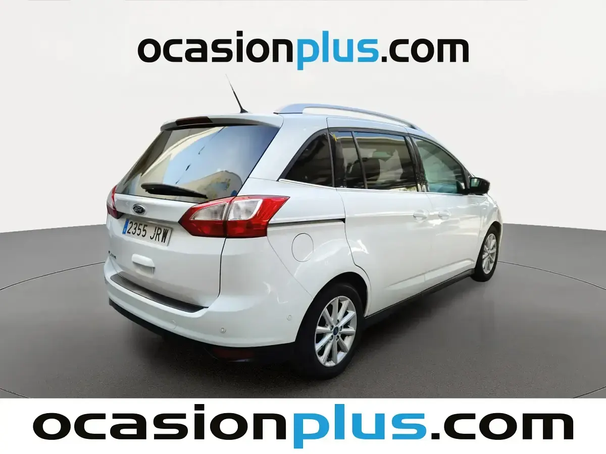 Usado Ford C-MAX Titanium 120 CV (88 kW) 2016 Blanco Monovolumen