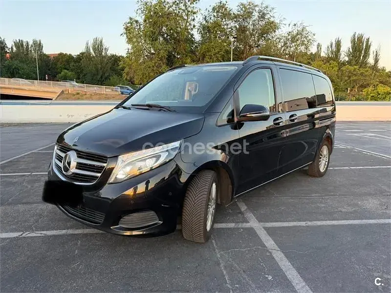 Usado Mercedes V220 Avantgarde 163 CV (119 kW) 2018 Negro Monovolumen
