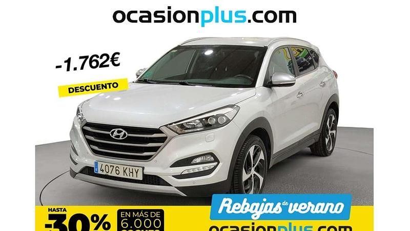 Plateado Usado 2018 Hyundai Tucson SUV | 17.628 € (Super precio) - Imagen 1/4