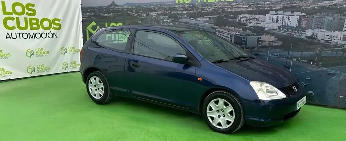 Usado Honda Civic S 99 CV (72 kW) 2003 Azul Utilitario