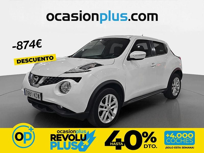 Usado Nissan Juke N-Connecta 115 CV (84 kW) 2017 Blanco SUV