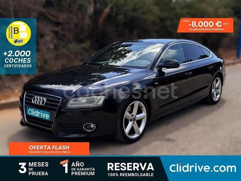 Negro Usado 2011 Audi A5 Sportback Premium Utilitario | 9590 € (Precio justo) - Imagen 1/3