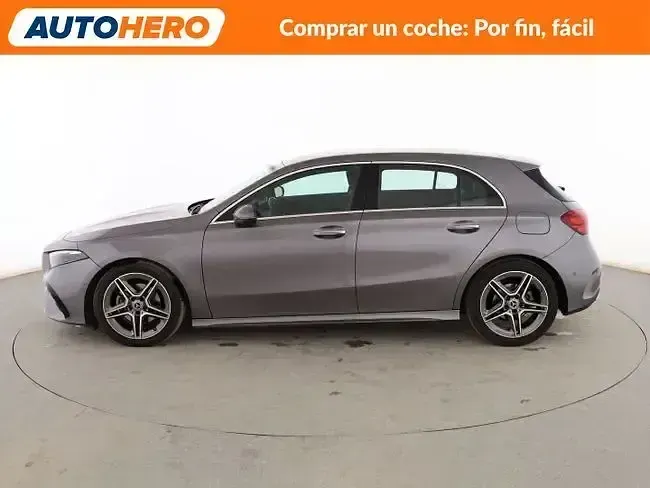 Usado Mercedes A200 AMG line 150 CV (110 kW) 2023 Gris Berlina