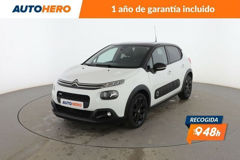Blanco Usado 2017 Citroën C3 PureTech Utilitario | 9699 € (Buen precio) - Imagen 1/3