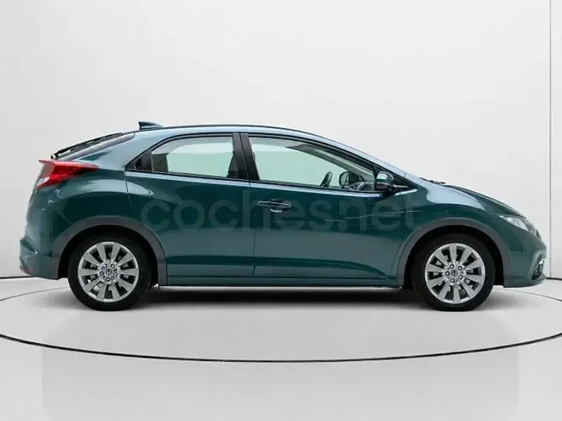 Usado Honda Civic Sport 100 CV (73 kW) 2013 Verde Berlina