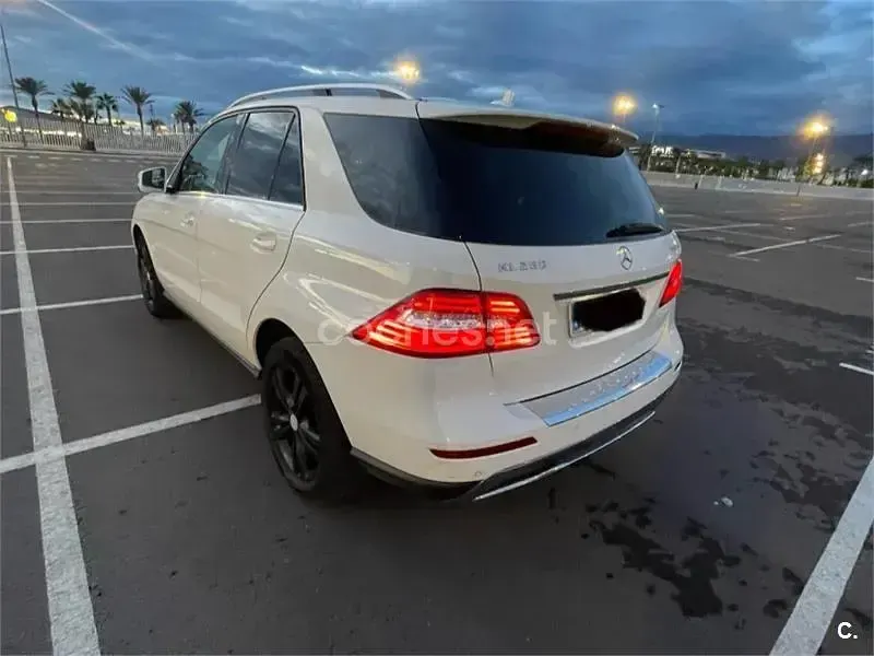 Usado Mercedes ML250 204 CV (150 kW) 2013 Blanco SUV