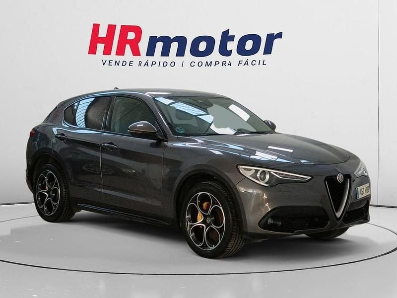Gris Usado 2020 Alfa Romeo Stelvio Executive SUV | 26.590 € (Buen precio) - Imagen 1/4