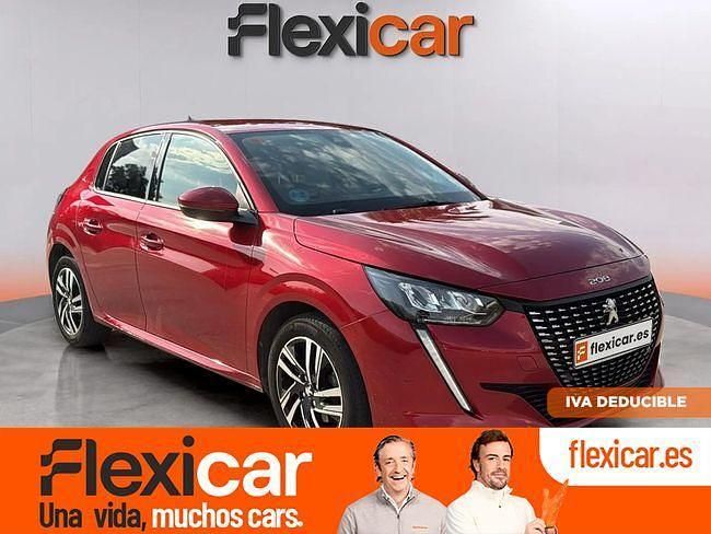 Rojo Usado 2021 Peugeot 208 Allure Utilitario | 13.790 € (Precio justo) - Imagen 1/4