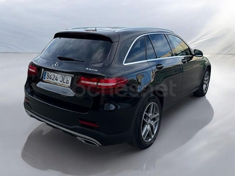 Usado Mercedes GLC220 170 CV (125 kW) 2016 Negro SUV