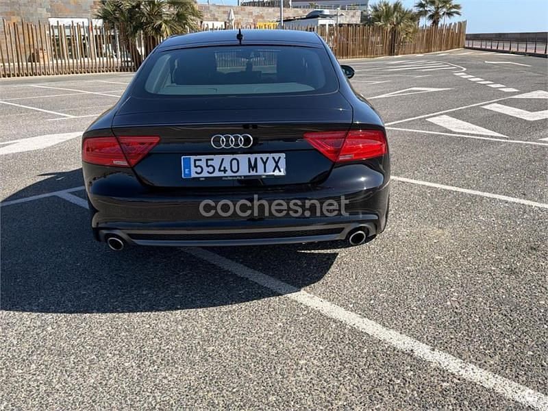 Usado Audi A7 Sportback 313 CV (230 kW) 2014 Negro Utilitario