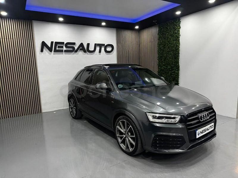 Usado Audi Q3 S-Line 184 CV (135 kW) 2016 Gris / plata SUV