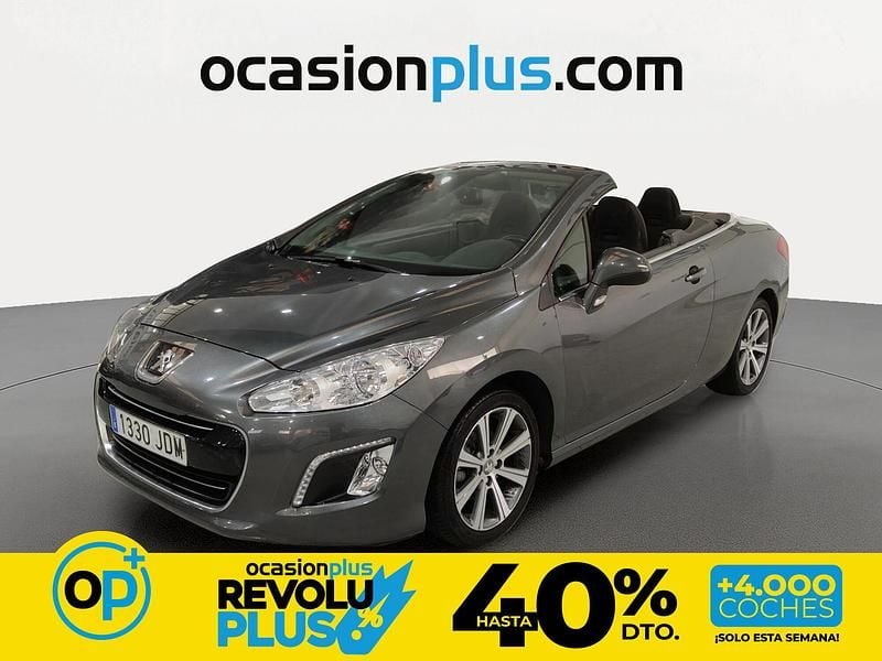 Usado Peugeot 308 CC Active 115 CV (84 kW) 2015 Gris Descapotable