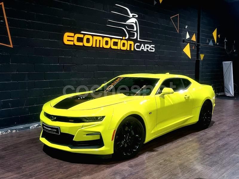 Amarillo Usado 2021 Chevrolet Camaro Coupe | 44.999 € - Imagen 1/4