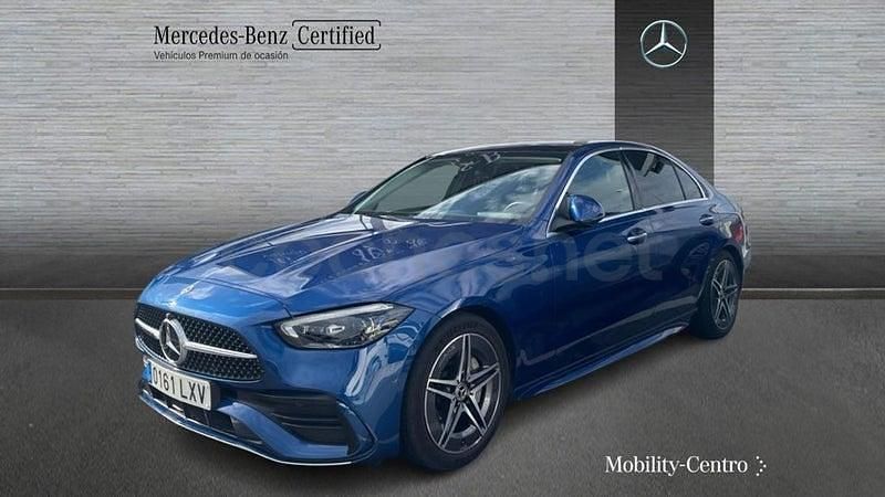 Usado Mercedes C220 200 CV (147 kW) 2022 Azul Berlina