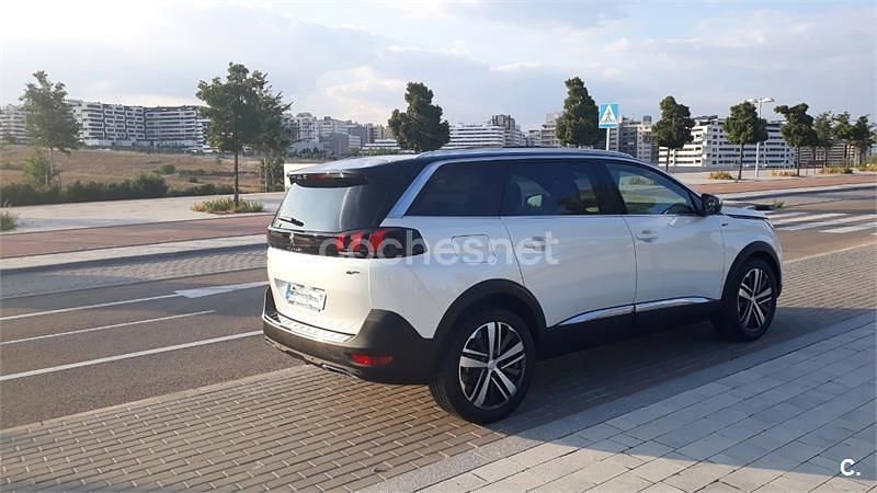 Blanco Usado 2019 Peugeot 5008 GT-line SUV | 19.600 € (Buen precio) - Imagen 1/4