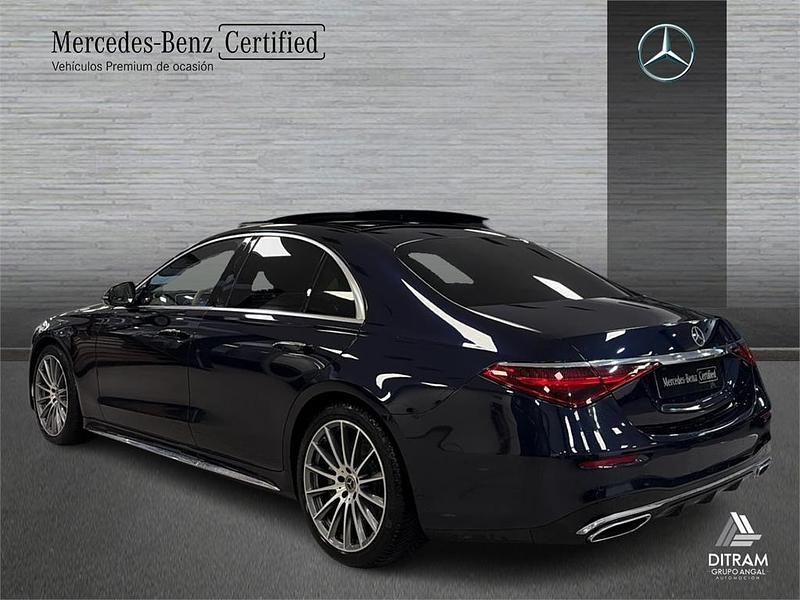 Usado Mercedes S450 367 CV (269 kW) 2024 Azul Berlina