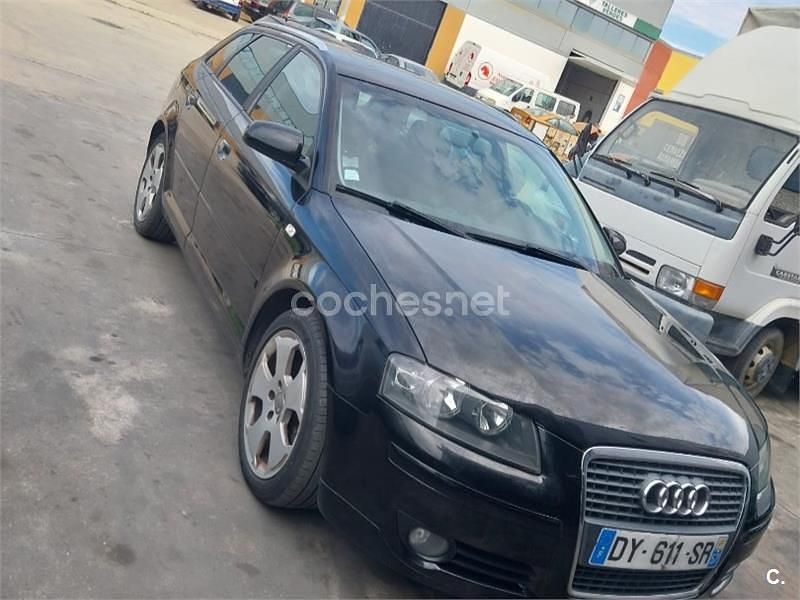 Usado Audi A3 Ambition 140 CV (102 kW) 2007 Negro Utilitario