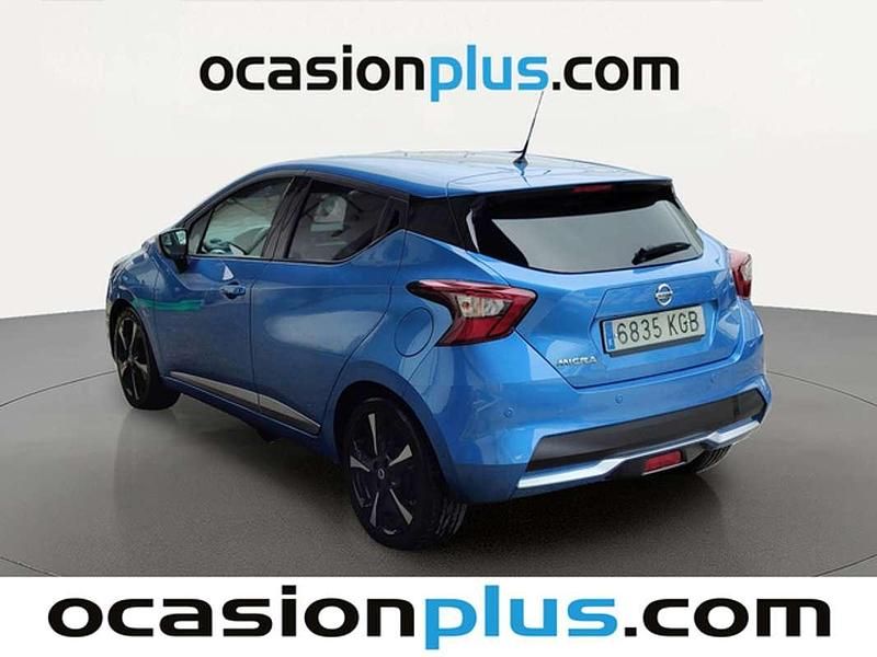 Usado Nissan Micra S 90 CV (66 kW) 2017 Azul Utilitario