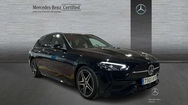 Usado Mercedes C220 200 CV (147 kW) 2024 Negro Familiar