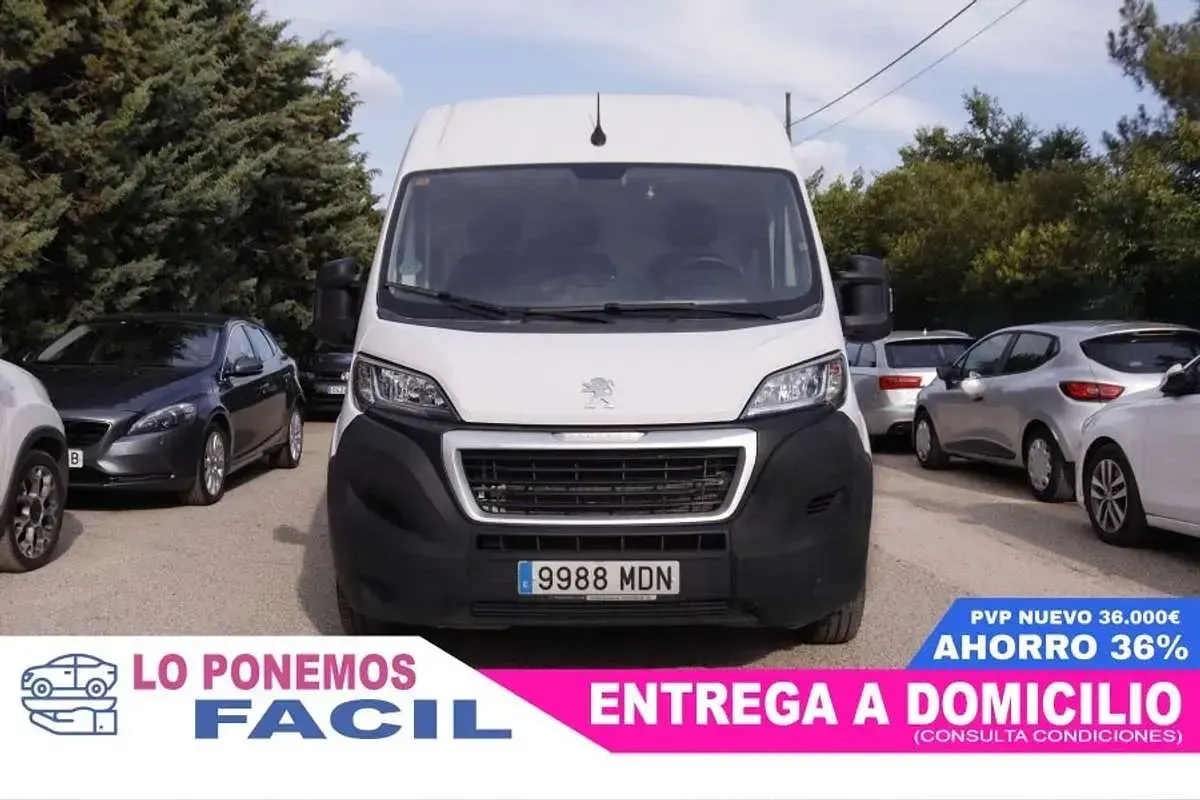Usado Peugeot Boxer 140 CV (102 kW) 2023 Blanco Van
