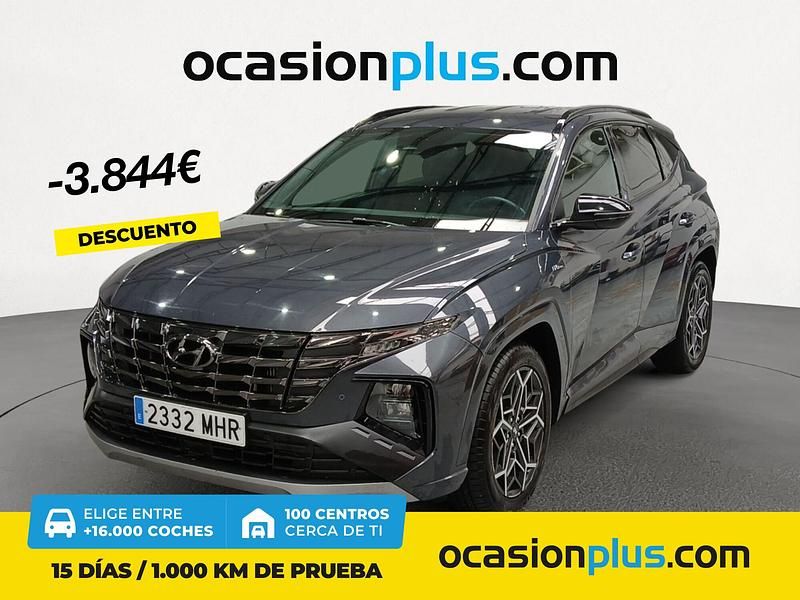 Gris / plata Usado 2023 Hyundai Tucson N Line SUV | 24.250 € (Caro) - Imagen 1/4