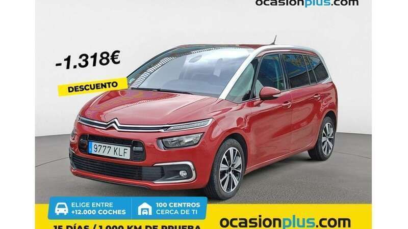 Rojo Usado 2018 Citroën Grand C4 Picasso Feel Monovolumen | 13.182 € (Un poco caro) - Imagen 1/4
