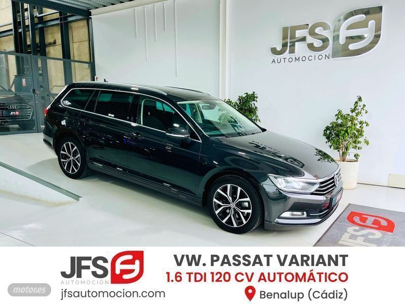 Negro Usado 2019 VW Passat Familiar | 16.999 € (Precio justo) - Imagen 1/4