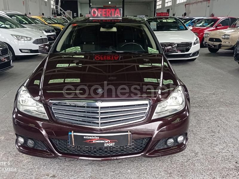 Marrón Usado 2011 Mercedes C200 Familiar | 11.490 € (Caro) - Imagen 1/4