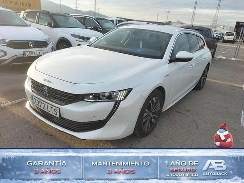 Blanco Usado 2021 Peugeot 508 SW Allure Familiar | 15.767 € (Super precio) - Imagen 1/2