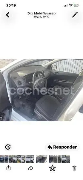 Usado Hyundai i10 Style 87 CV (63 kW) 2016 Blanco Utilitario