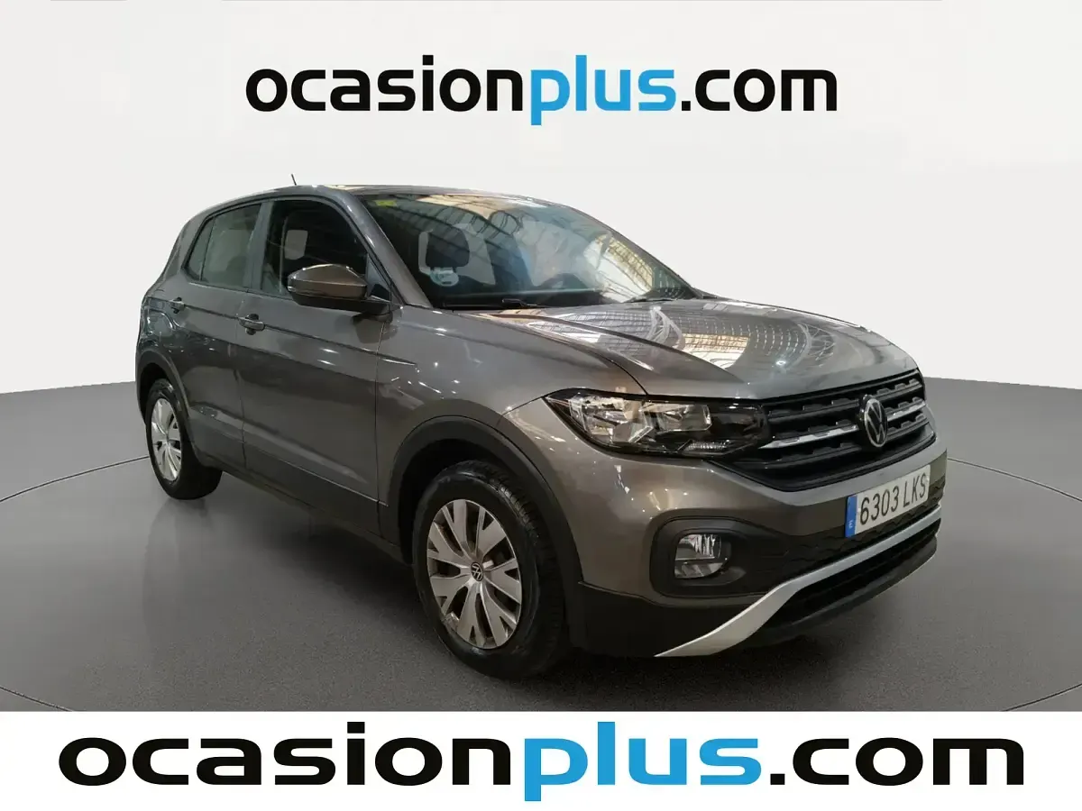 Usado VW T-Cross Edition 95 CV (69 kW) 2020 Gris SUV
