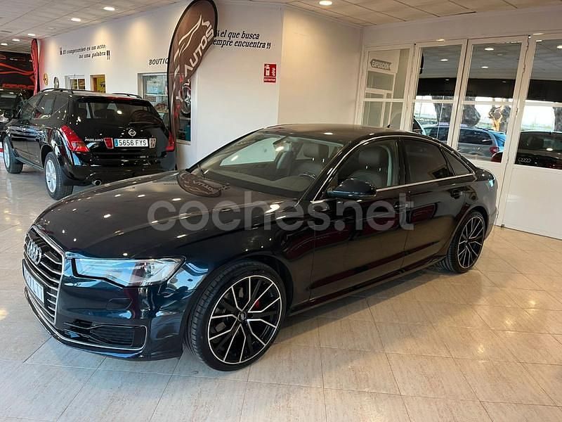 Usado Audi A6 190 CV (139 kW) 2016 Azul Berlina
