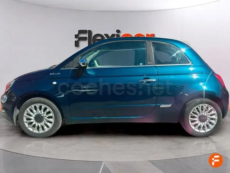 Usado Fiat 500C Dolcevita 70 CV (51 kW) 2021 Azul Descapotable