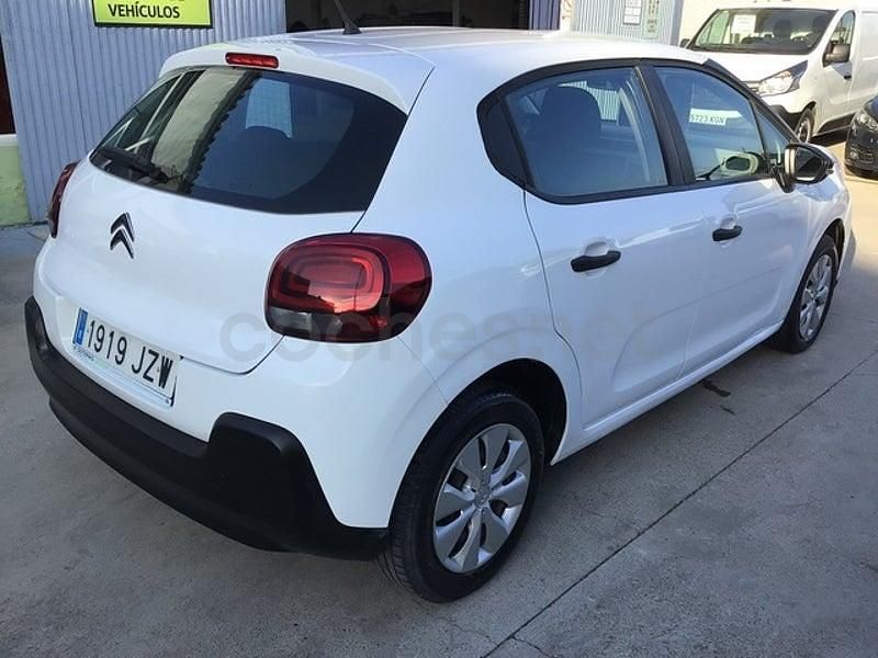 Usado Citroën C3 Live 75 CV (55 kW) 2017 Blanco Utilitario