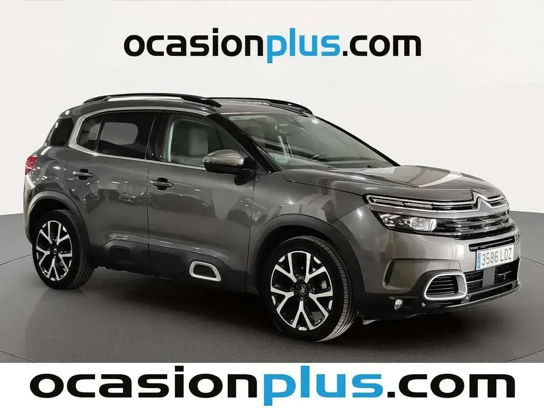Usado Citroën C5 Aircross Shine 131 CV (96 kW) 2020 Gris SUV