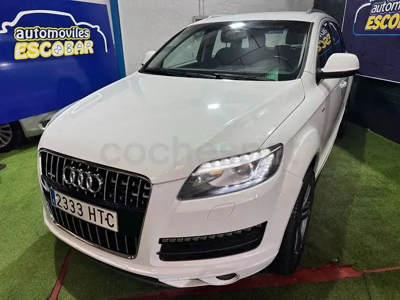 Usado Audi Q7 Ambition 204 CV (150 kW) 2013 Blanco SUV