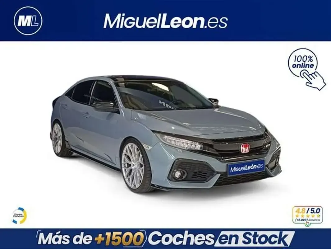 Usado Honda Civic Prestige 182 CV (133 kW) 2017 Gris Utilitario