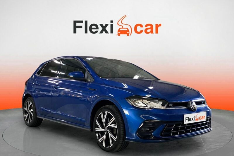 Azul Usado 2021 VW Polo R-line Berlina | 14.490 € (Buen precio) - Imagen 1/4
