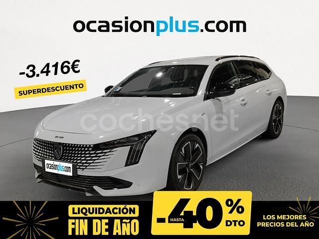 Blanco Usado 2024 Peugeot 508 SW GT Familiar | 26.190 € - Imagen 1/4