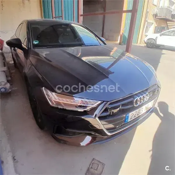 Usado Audi A7 Sportback 286 CV (210 kW) 2022 Negro Utilitario