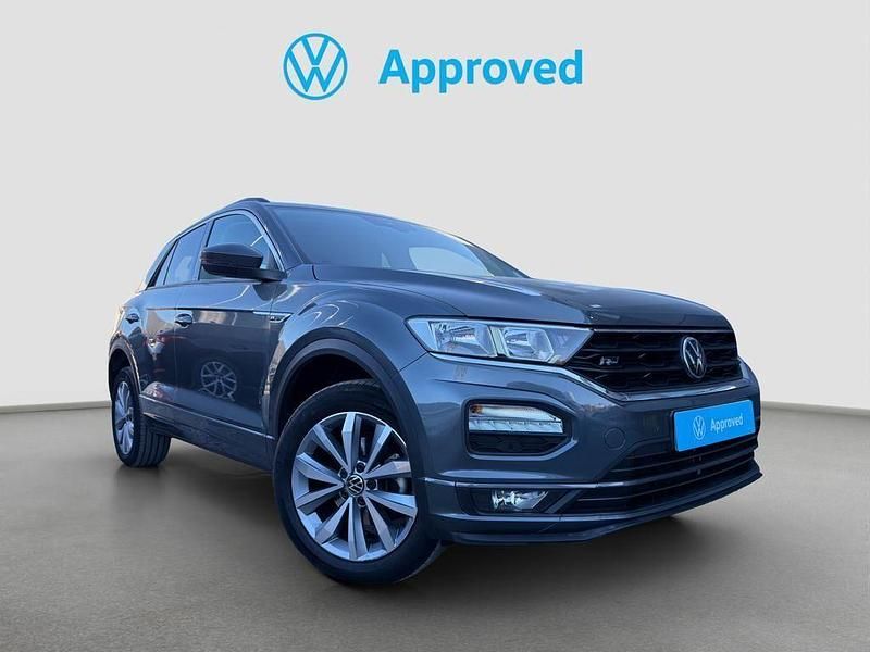 Gris Usado 2021 VW T-Roc Advance SUV | 19.900 € (Un poco caro) - Imagen 1/4