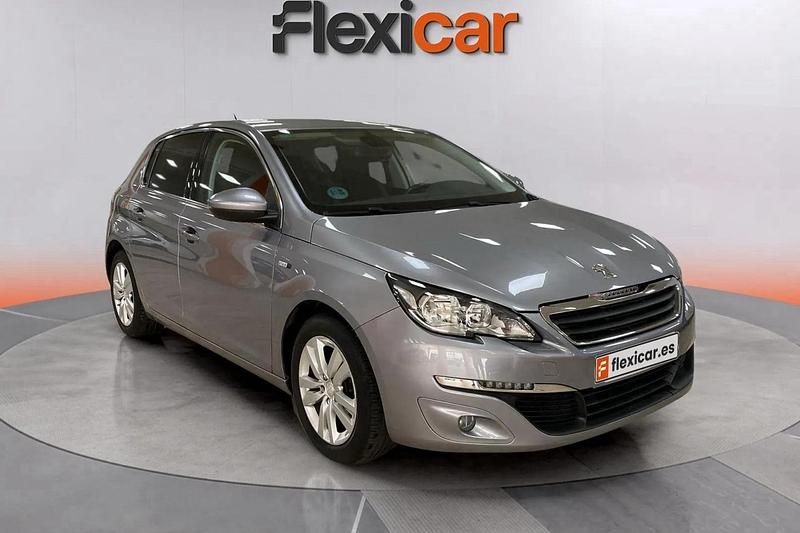 Gris Usado 2015 Peugeot 308 Active Berlina | 6690 € (Buen precio) - Imagen 1/4
