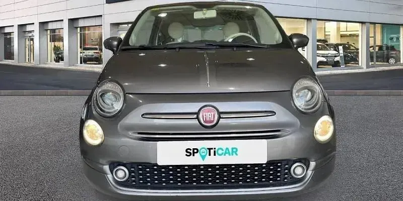 Usado Fiat 500 Lounge 69 CV (50 kW) 2019 Gris Utilitario