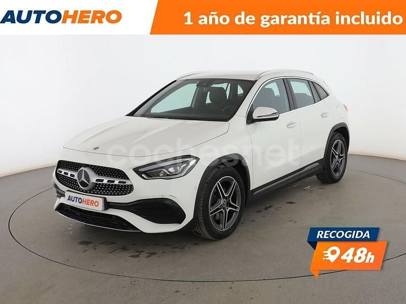 Blanco Usado 2021 Mercedes GLA200 AMG line SUV | 35.299 € (Precio justo) - Imagen 1/3