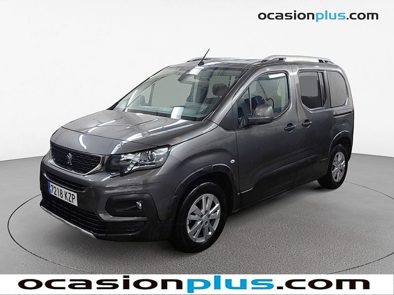 Gris plata Usado 2019 Peugeot Rifter Allure Monovolumen | 16.273 € (Buen precio) - Imagen 1/4