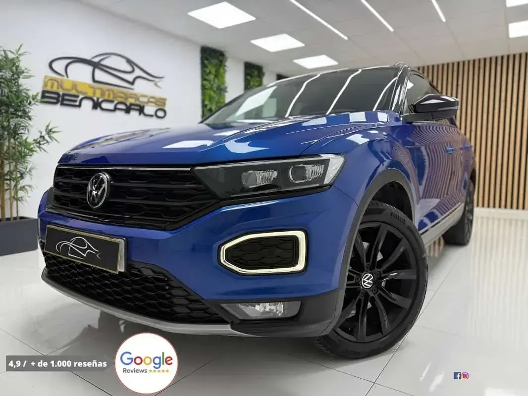 Usado VW T-Roc Sport 150 CV (110 kW) 2022 Azul SUV